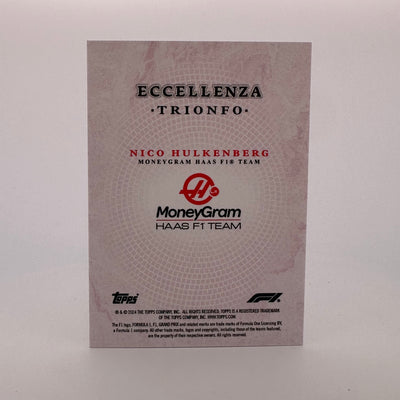 71/75 Nico Hulkenberg - Trionfo - Pink - 2024 Topps Eccellenza F1