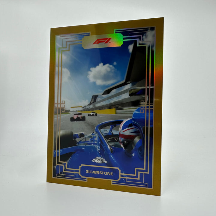Art Du Grand Prix - Chrome Gold Box Topper - #ADGP-BT1 - Silverstone