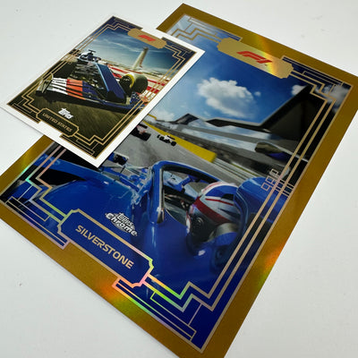 Art Du Grand Prix - Chrome Gold Box Topper Set - 5 Cards - #ADGP-BT1-5