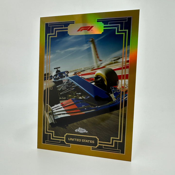 Art Du Grand Prix - Chrome Gold Box Topper - #ADGP-BT4 - United States