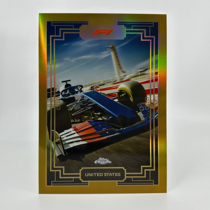 Art Du Grand Prix - Chrome Gold Box Topper - #ADGP-BT4 - United States