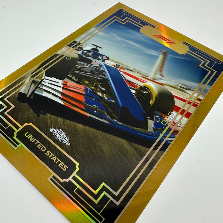 Art Du Grand Prix - Chrome Gold Box Topper - #ADGP-BT4 - United States