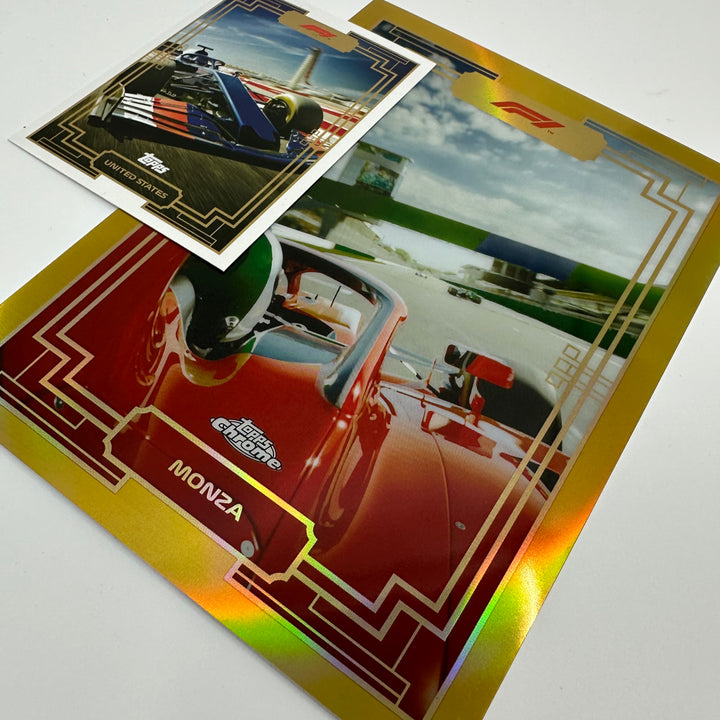 Art Du Grand Prix - Chrome Gold Box Topper - #ADGP-BT2 - Monza