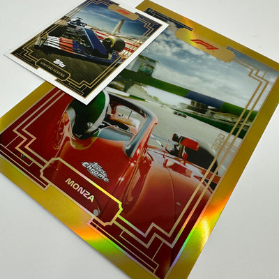 Art Du Grand Prix - Chrome Gold Box Topper Set - 5 Cards - #ADGP-BT1-5