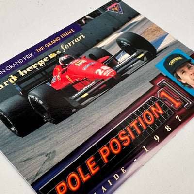 Futera 1995 - Pole Position Complete Set  of 10 /3000 Cards - #PP1-10