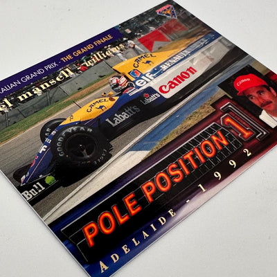 Futera 1995 - Pole Position Complete Set  of 10 /3000 Cards - #PP1-10