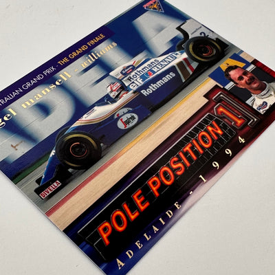 Futera 1995 - Pole Position Complete Set  of 10 /3000 Cards - #PP1-10