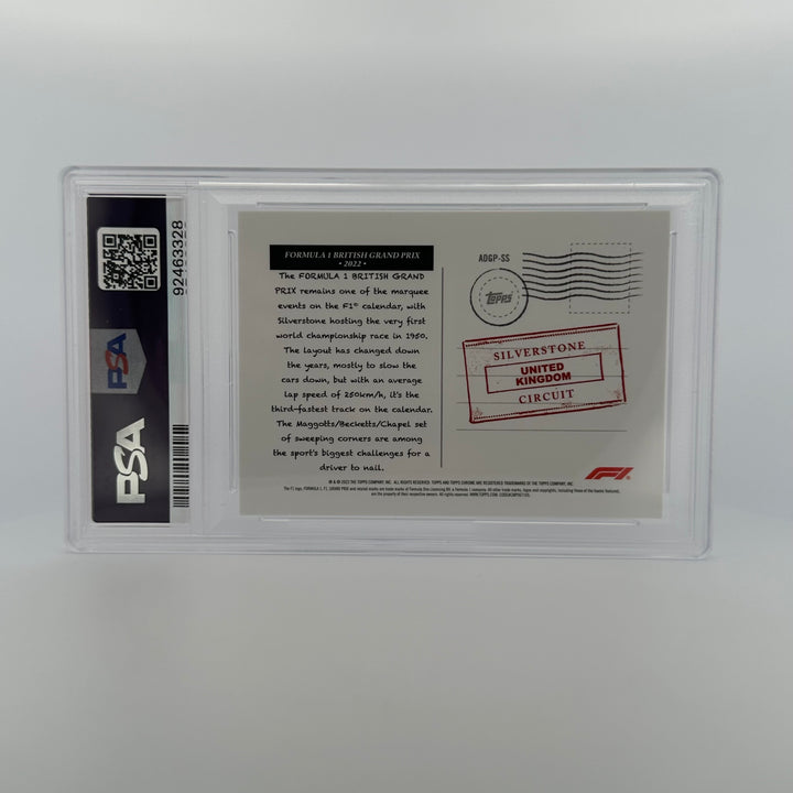 PSA 9 - 2/5 Red Silverstone #ADGPSS - 2023 Chrome Art du Grand Prix