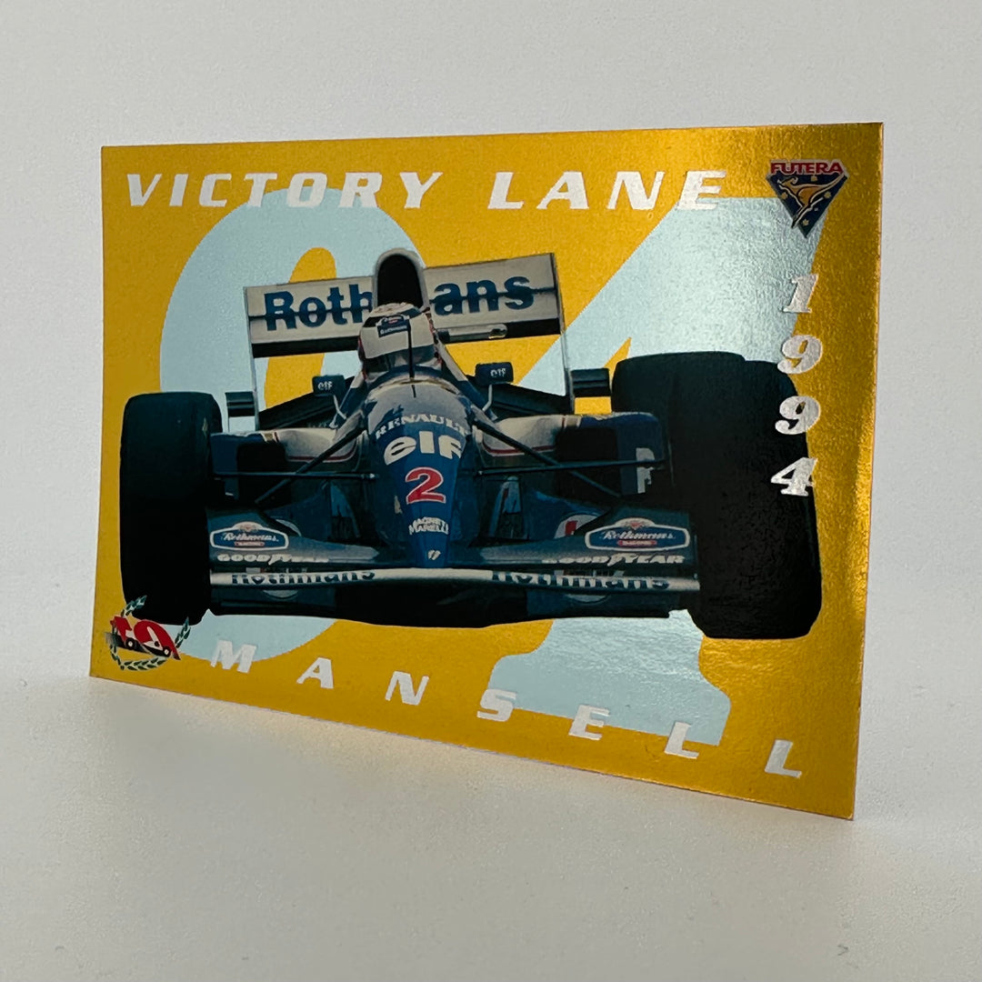 Futera 1995 - Nigel Mansell /2500 - Exchange Winner Card - Australian Grand Prix