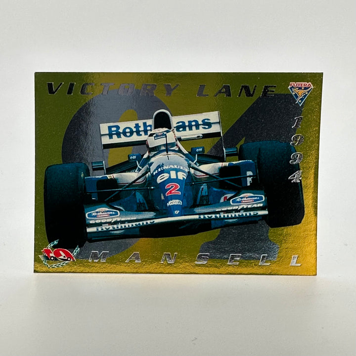 Futera 1995 - Nigel Mansell /2500 - Exchange Winner Card - Australian Grand Prix