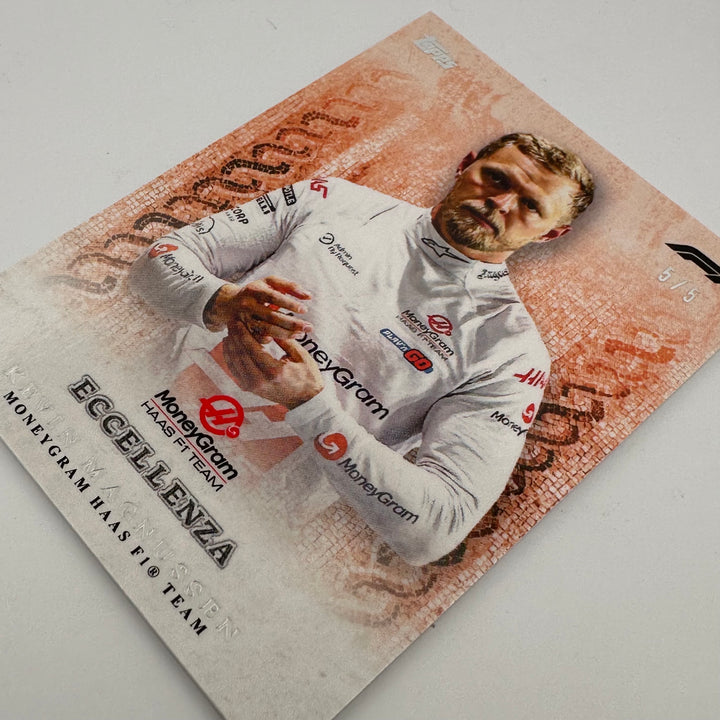 5/5 Kevin Magnussen - La Passione - Orange - 2024 Topps Eccellenza F1