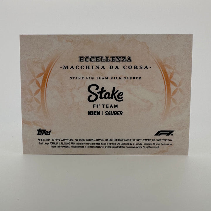 5/5 Stack F1 Team - Macchina Da Corsa - Orange - 2024 Topps Eccellenza F1