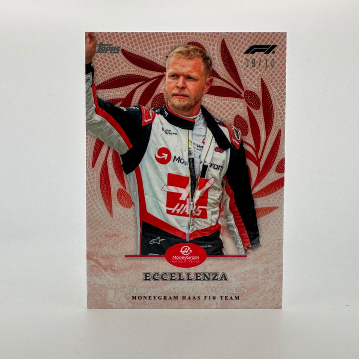 09/10 Kevin Magnussen - Trionfo - Red - 2024 Topps Eccellenza F1