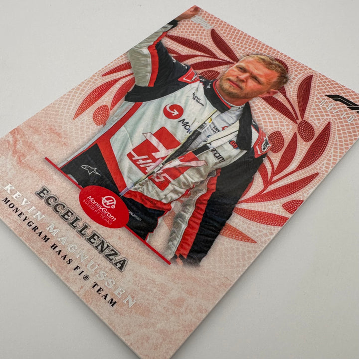 09/10 Kevin Magnussen - Trionfo - Red - 2024 Topps Eccellenza F1