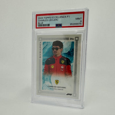PSA 9 - 23/49 - Charles Leclerc - Blue - 2023 Eccellenza