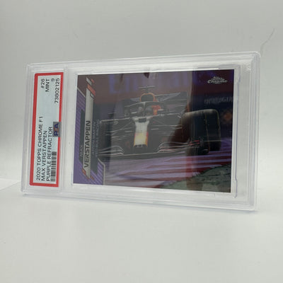 PSA 9 - 347/399 MAX VERSTAPPEN #26 - Purple Refractor