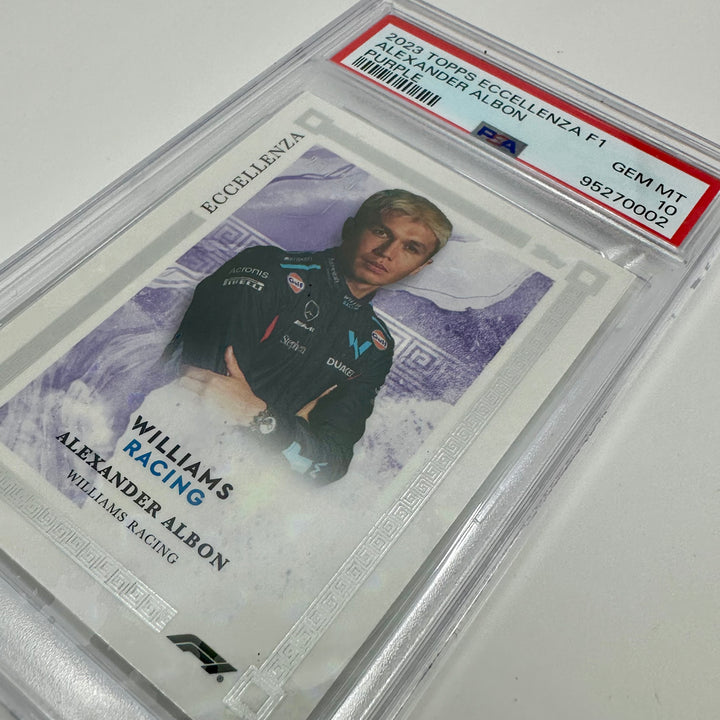 PSA 10 - 23/25 Alexander Albon - Purple - 2023 Eccellenza