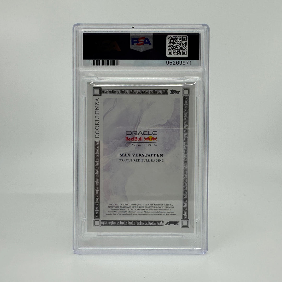 PSA 9 - 13/25 - Max Verstappen - Purple - 2023 Eccellenza