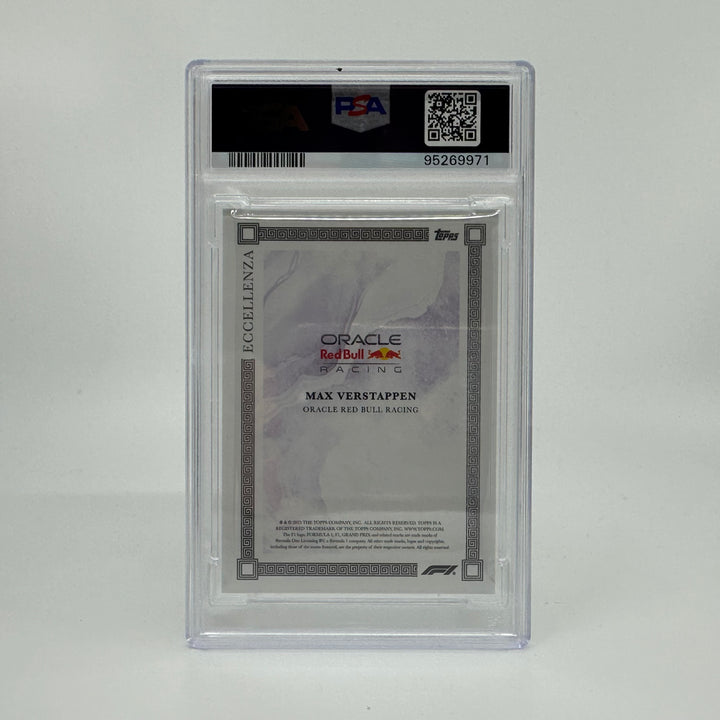 PSA 9 - 13/25 - Max Verstappen - Purple - 2023 Eccellenza