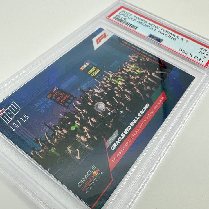 PSA 7 - 10/10 - Max Verstappen #33 - Blue