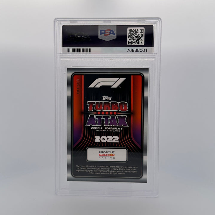 PSA 10 - 401/500 - MAX VERSTAPPEN #299 - MIRROR GREEN