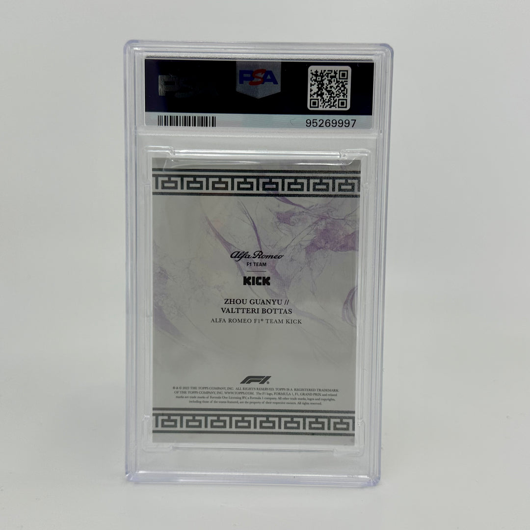 PSA 8 - 07/25 Alfa Romeo - Bottas/Guanyu - 2023 Eccellenza La Squadra