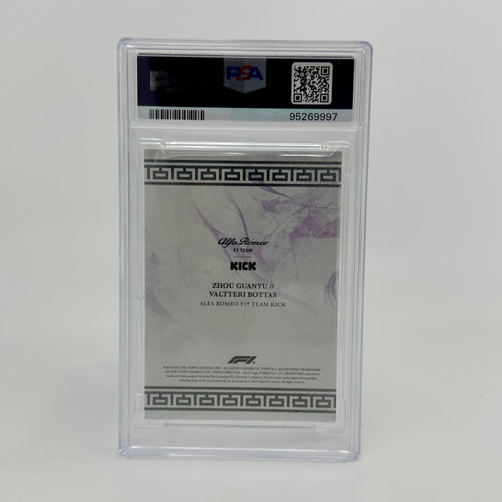 PSA 8 - 07/25 Alfa Romeo - Bottas/Guanyu - 2023 Eccellenza La Squadra