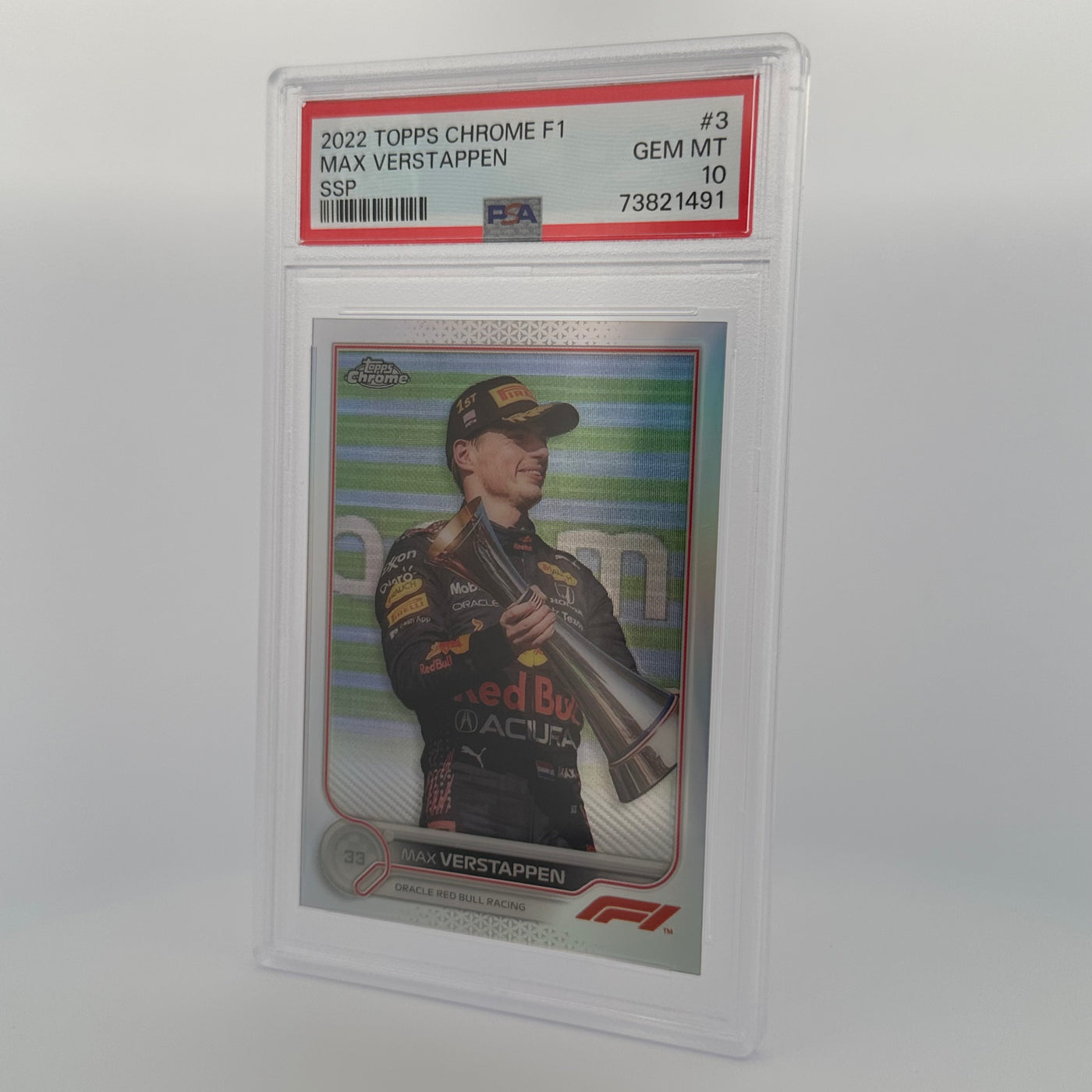 PSA 10 - MAX VERSTAPPEN #3 - SSP
