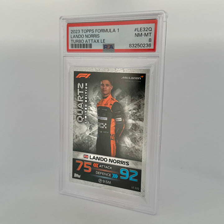 PSA 8 - Lando Norris #LE32Q - Quartz - Limited Edition