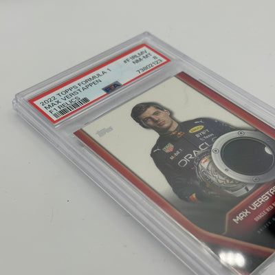 PSA 8 -  MAXVERSTAPPEN #F1RLMV - Relic Card