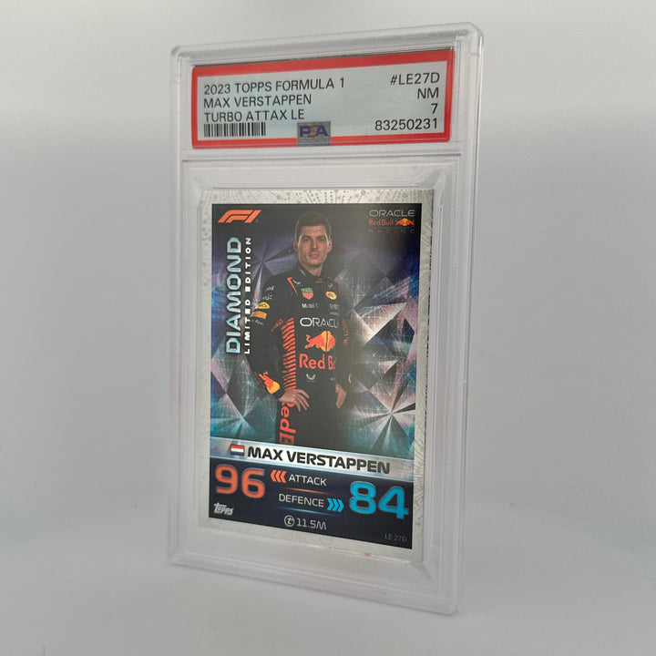 PSA 7 - Max Verstappen #LE27D - Diamond - Limited Edition