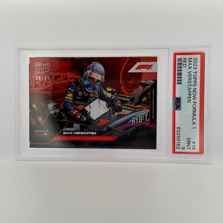 PSA 9 - Max Verstappen #14 - Red