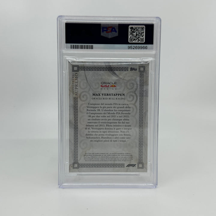 PSA 9 - Max Verstappen - 2023 Eccellenza Supremo