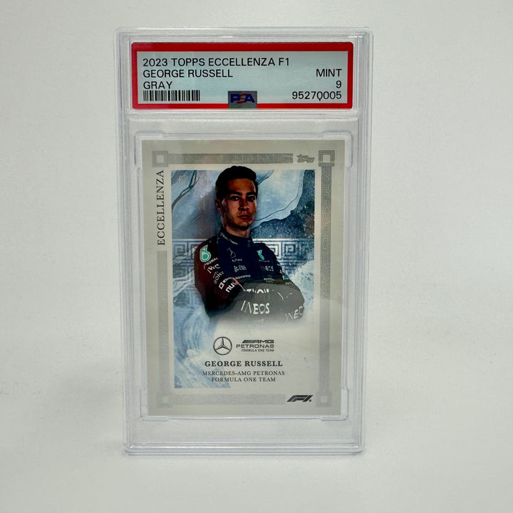 PSA 9 - 69/75 - George Russell - Gray - 2023 Eccellenza