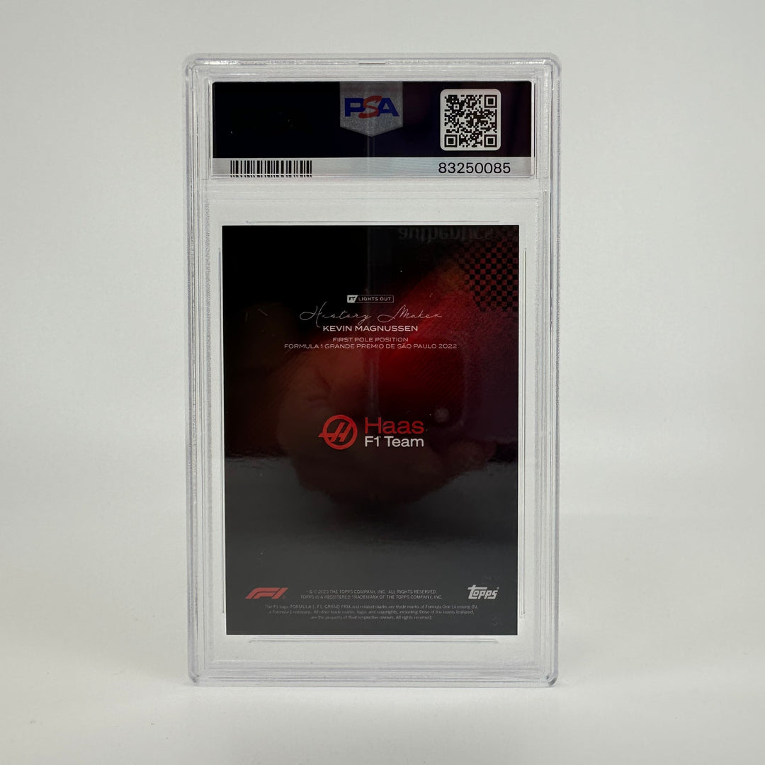 PSA 8 - 07/10 - Kevin Magnussen - History Maker - Red