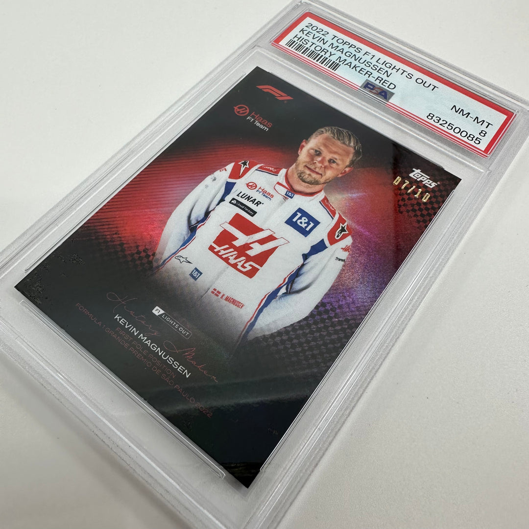 PSA 8 - 07/10 - Kevin Magnussen - History Maker - Red