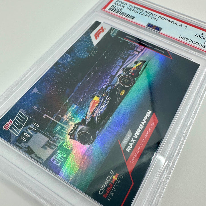 PSA 9 - 09/10 - Max Verstappen #71 - Blue