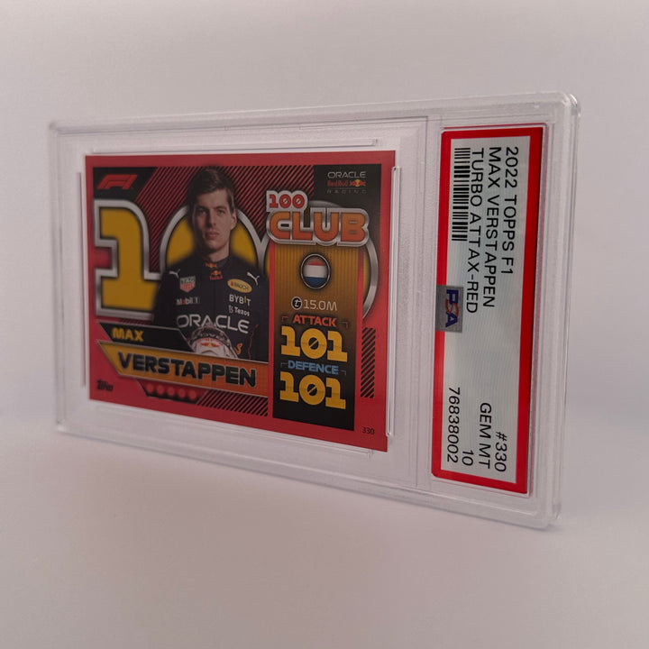 PSA 10 - 163/500 -  MAX VERSTAPPEN #330 - RED
