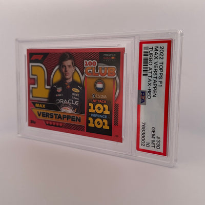 PSA 10 - 163/500 -  MAX VERSTAPPEN #330 - RED
