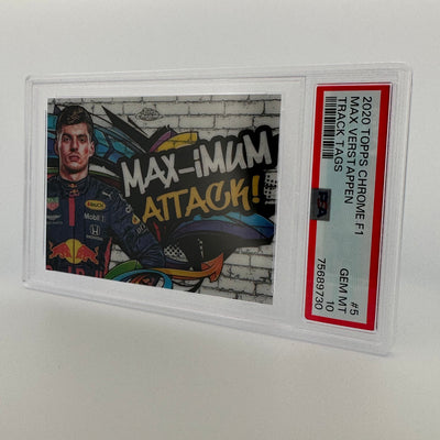 PSA 10 - MAX VERSTAPPEN #5 - TRACK TAGS