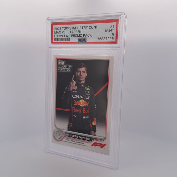 PSA 9 - MAX VERSTAPPEN #1 - INDUSTRY CONFERENCE - PROMO PACK