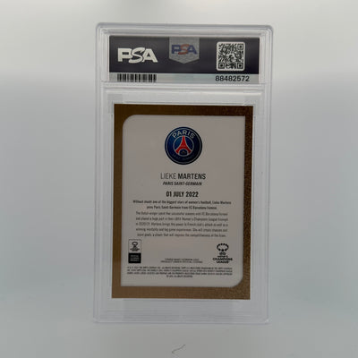 1/1 Auto Gold - Lieke Martens - 2022/23 Topps UEFA Summer - PSA 8