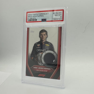 PSA 8 -  MAXVERSTAPPEN #F1RLMV - Relic Card