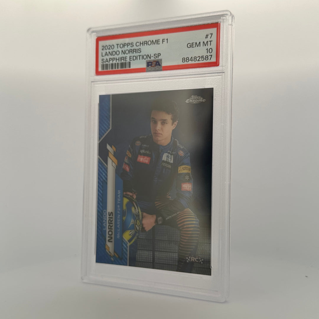 PSA 10 - Lando Norris #7 - Sapphire Edition - SP