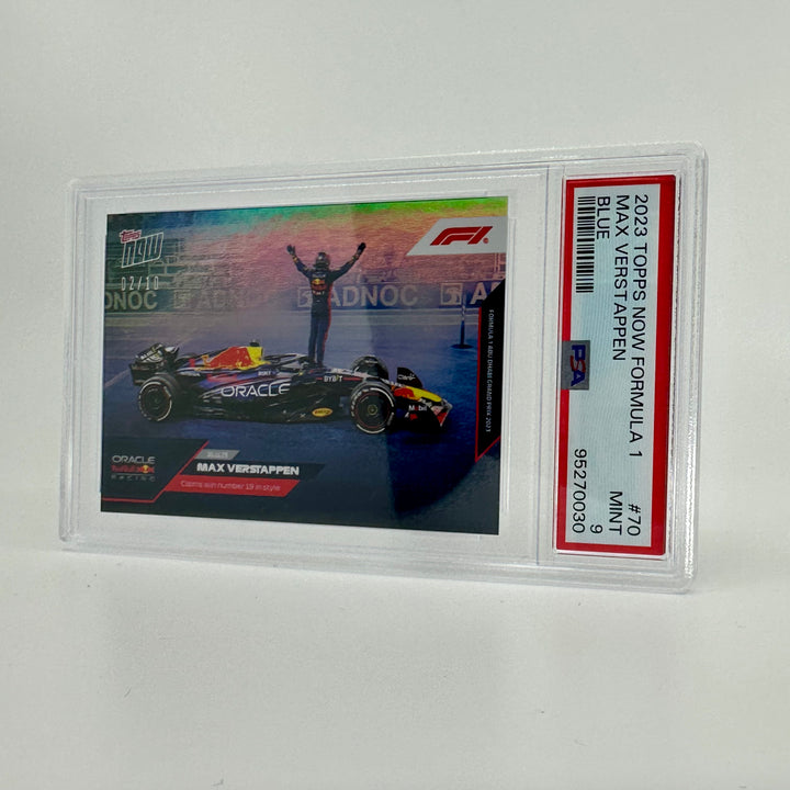PSA 9 - 02/10 - Max Verstappen #70 - Blue