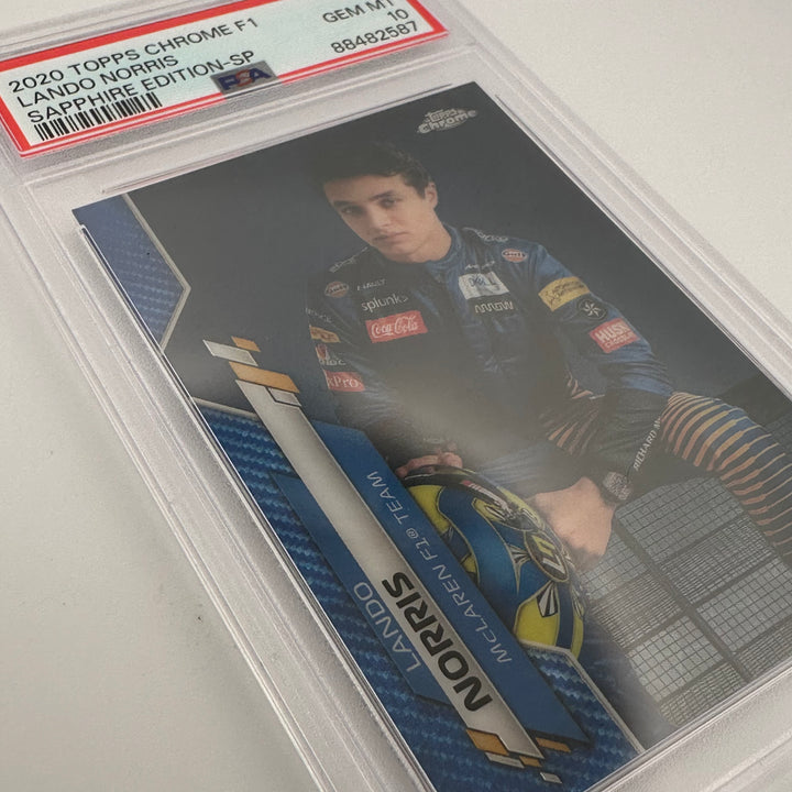 PSA 10 - Lando Norris #7 - Sapphire Edition - SP