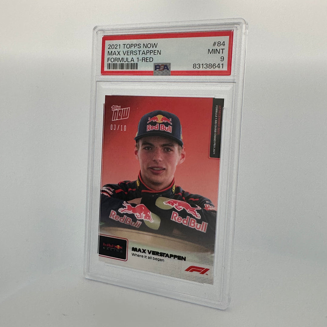 PSA 9 - 03/10 - Max Verstappen #84 - Red - Where it all began