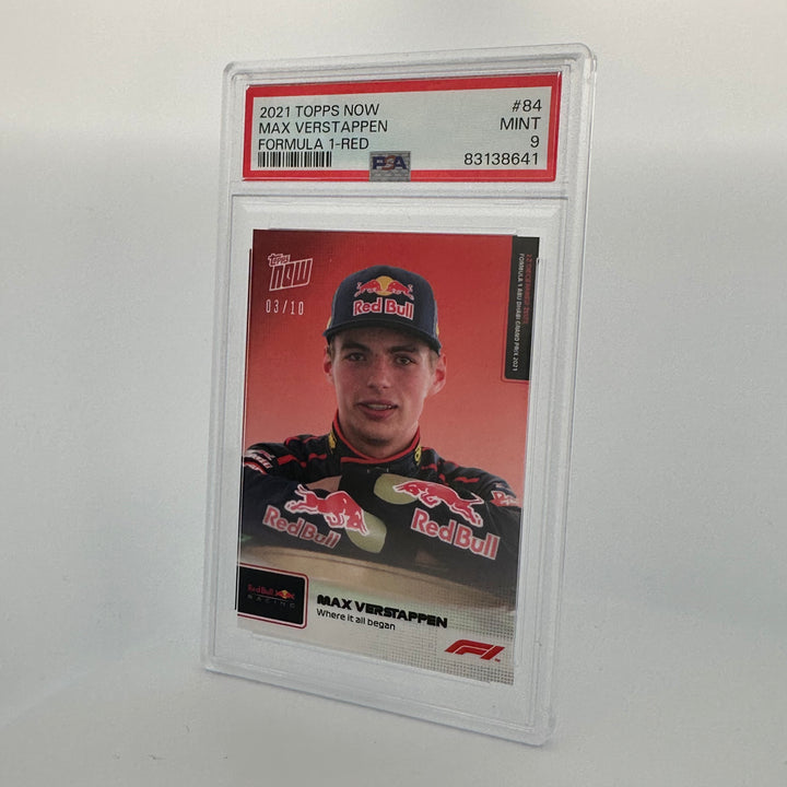 PSA 9 - 03/10 - Max Verstappen #84 - Red - Where it all began