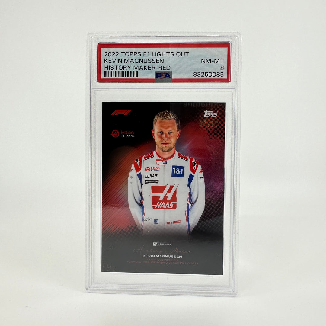 PSA 8 - 07/10 - Kevin Magnussen - History Maker - Red