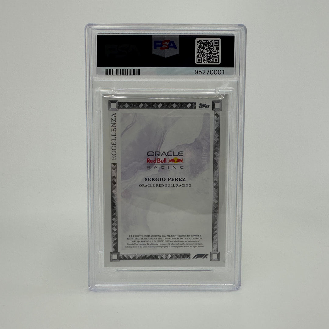 PSA 10 - 17/25 Sergio Perez - Purple - 2023 Eccellenza